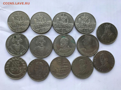 Лот старой юбилейки Польши 14 шт до 28.06 с 200р - 20200623_213004