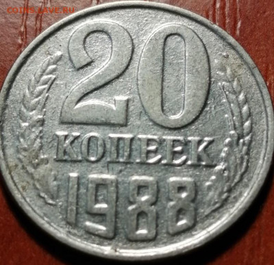 20 копеек 1988 г крашеная? - KDO44hvA49s