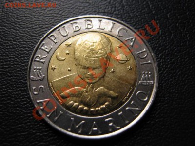 Биметал Сан Марино  500 лир 1996 Гегель до 10.09 в 17.00 М - Изображение 087