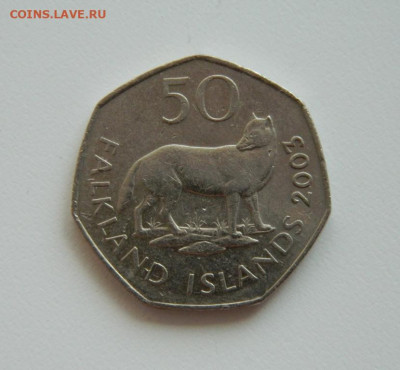 Фолклендские острова 50 пенсов 2003 г. (Фауна) до 30.06.20 - DSCN9947.JPG