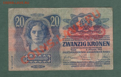 Австрия, 20 Крон 1913 (09.09) - Изображение 050