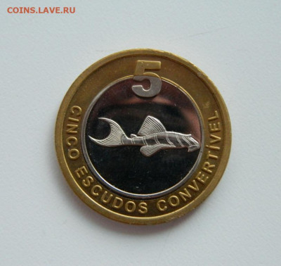 Кабинда 5 эскудо 2008 г. (Фауна) БИМ до 30.06.20 - DSCN9979.JPG