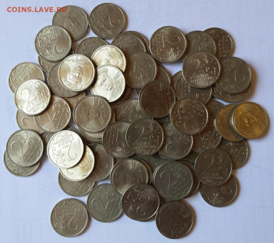 2 рубля 2001 года. СПМД.  Гагарин. 70шт.   до 22.00  1июля - 4