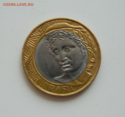 Бразилия 1 реал 2011 г. (БИМ) до 30.06.20 - DSCN9871.JPG