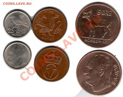 >L< Норвегия Фауна 3 монеты до 12.09.11 22:00 - Norv