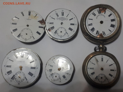 Механизмы карманных часов ключевые - 6 штук 27.06. 22-30 - 20200305_192446