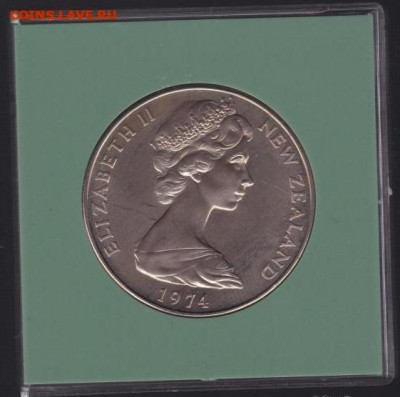Крона Шайба Новая Зеландия 1$ доллар 1974 Аист фауна - krona_shajba_novaja_zelandija_1_dollar_1974_aist_den_vajtangi_v_pamjatnoj_korobke_fauna (1)