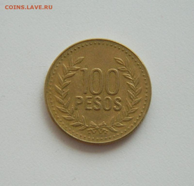 Колумбия 100 песо 2007 г. до 02.07.20 - ролг (61).JPG