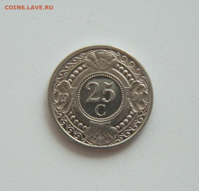 Нидерландские Антилы 25 центов 1991 г. до 02.07.20 - ролг (72).JPG