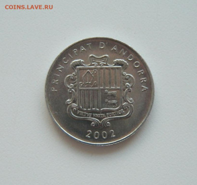 Андорра 1 сантим 2002 г. (Юбилейная). до 02.07.20 - DSCN9961.JPG