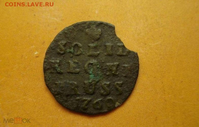 фикс СОЛИД (Шилинг) 1760 год Биткин-R1 ДЛЯ ПРУССИИ Елизаветы - 62152353 (1)