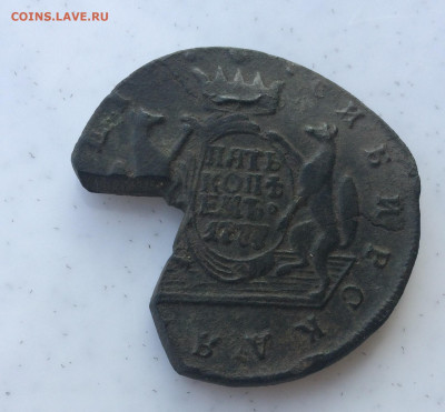 Сибирские 5 копеек 1777 КМ - IMG_6042.JPG