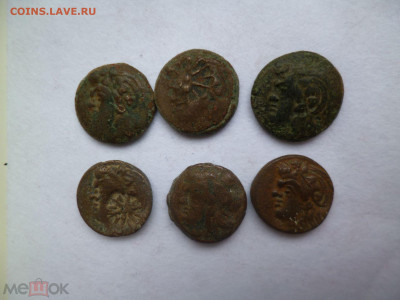 фикс Тетрахалк Пантикапей Спарток 6 монет ЛОТ Лев Осетр ПАN - 190662612 (2)