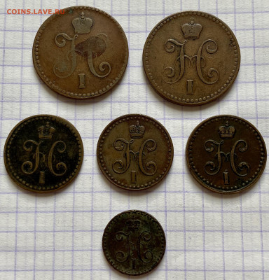 Медь РИ, лот 45 монет. - 17BC82D4-5F29-4335-BB94-AE0C1B76B399