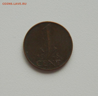 Нидерланды 1 цент 1948 г. до 02.07.20 - DSCN9923.JPG
