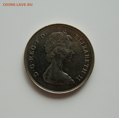 Великобритания 25 пенсов 1981 г. (Юбилейная) до 02.07.20 - DSCN9924.JPG