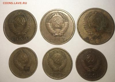 Лот советских монет 1,2 копейки, (6 шт.), до 05.07.2020 - image2