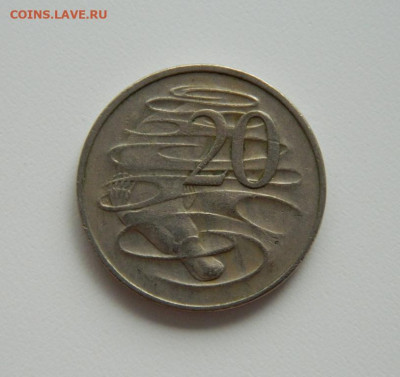 Австралия 20 центов 1966 г. (Фауна). до 06.07.20 - DSCN9940.JPG