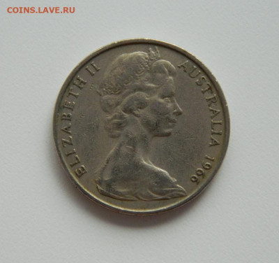 Австралия 20 центов 1966 г. (Фауна). до 06.07.20 - DSCN9941.JPG