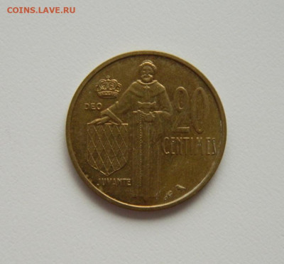 Монако 20 сантимов 1962 г. до 06.07.20 - DSCN9950.JPG