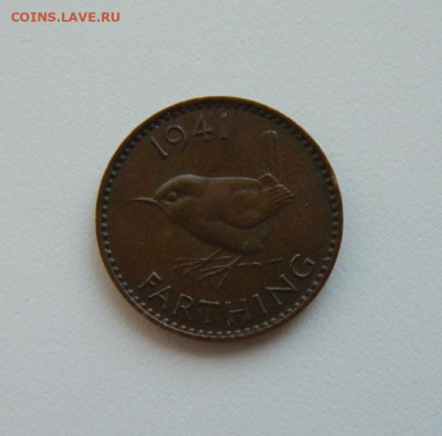 Великобритания 1 фартинг 1941 г. (Фауна). до 06.07.20 - DSCN9869.JPG