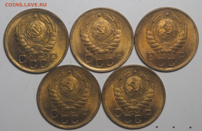 1 копейка 1946 UNC 5 штук до 03.07.2020 в 22.00 - P6093062