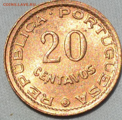 Португальский Мозамбик 20 сентаво 1974. 03. 07. 2020. 22- 00 - DSC_0387.JPG