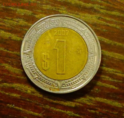 МЕКСИКА - 1 песо БИМ до 7.07, 22.00 - Мексика 1 доллар БИМ