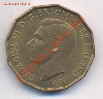 Великобритания 3 пенса 1937 г.До 10.09.11 г. 21-00 МСК. - Брит. 37.1