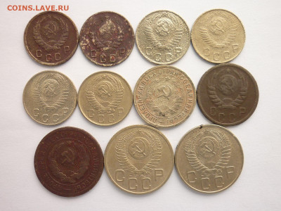 10 коп.СССР 1939,45,48,49-2шт;15 коп1932,39;20 коп1931,53,55 - P1070656.JPG