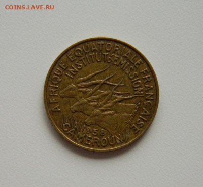 Камерун 10 франков 1958 г. (Фауна) до 08.07.20 - DSCN0032.JPG