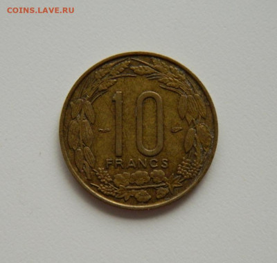 Камерун 10 франков 1958 г. (Фауна) до 08.07.20 - DSCN0033.JPG