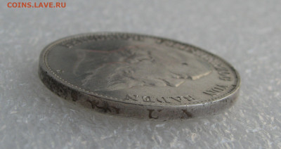 Великое герцогство Баден. Фридрих I. 5 МАРОК 1903 года. - 5мрк1903 (6).JPG