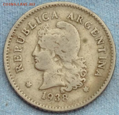 Аргентина 10 сентаво 1938. 07. 07. 2020 в 22 - 00. - DSC_0775.JPG