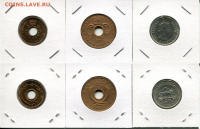 Бр.Вост.Африка подборка Елизавета II до 09.07.20 22-00 мск - BEA dif.QEII (KN)