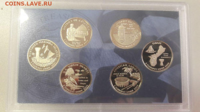Полный к-кт пруф сетов Штаты и территории(56монет), до 12.07 - Ч Штаты 2009-1