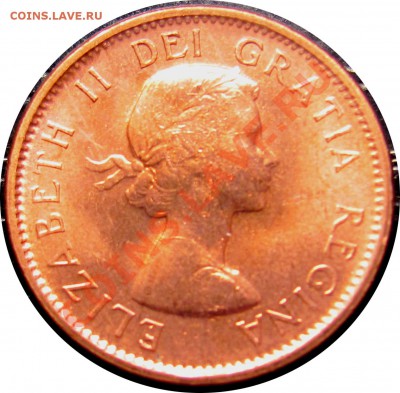 B89 1¢ Канада 1964 UNC до до 15.09 в 22°° - B89 1c 1964_1