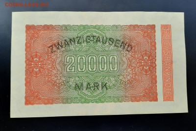 Германия 20000 марок 1923 г. aUNC- до 22:00 11.07.2020 - 20200708_160709
