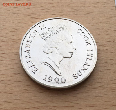 Крона Шайба Острова Кука 5$ долларов 1990 Красный кенгуру - krona_shajba_ostrova_kuka_5_dollarov_1990_krasnyj_kenguru_vymirajushchie_vidy_fauna_zhivotnye (5)