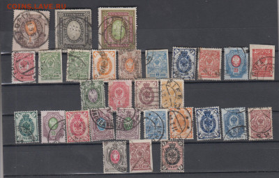 кулиса с марками царской России ( 30шт) до 15 07 - 6015