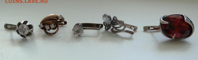 серьги серебро 5 шт  14,42 гр. - серьги2.JPG