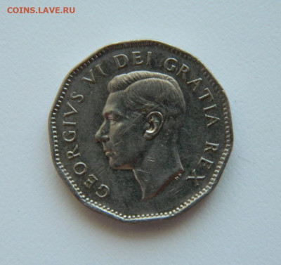 Канада 5 центов 1951 г. (Юбилейная) до 16.07.20 - DSCN9875.JPG