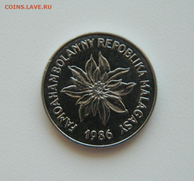 Мадагаскар 5 франков 1986 г.(Фауна) до 16.07.20 - DSCN9913.JPG