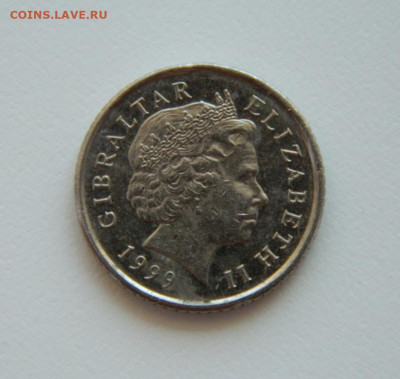 Гибралтар 5 пенсов 1999 г. (Фауна). до 16.07.20 - DSCN9981.JPG