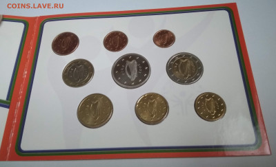Набор монет Евро 2003 год.Ирландия.есть5евро. - IMG_20190908_141812