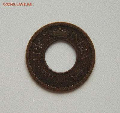 Британская Индия 1 пайса 1945 г. до 20.07.20 - DSCN0111.JPG
