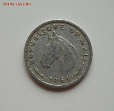 Мали 10 франков 1961 г. (Фауна) до 20.07.20 - DSCN9988.JPG