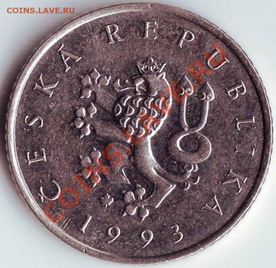 1 крона 1993 г. Чехия до 16.09.11г. в 19.00 - IMAGE0125.JPG
