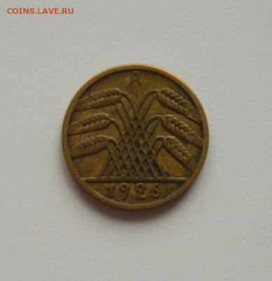 Германия 5 рейхспфеннигов 1926 г. "А". до 20.07.20 - DSCN0028.JPG