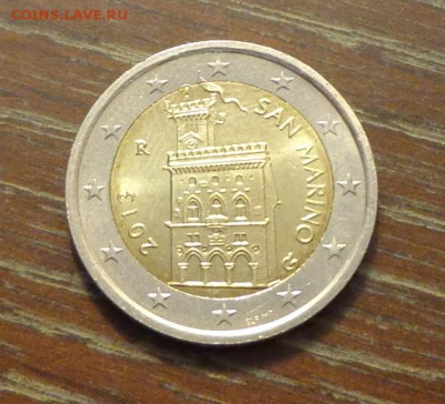 САН-МАРИНО - 2 евро 2013 АЦ из ролла Крепость 21.07, 22.00 - Сан-Марино_2 е_2013_1.JPG
